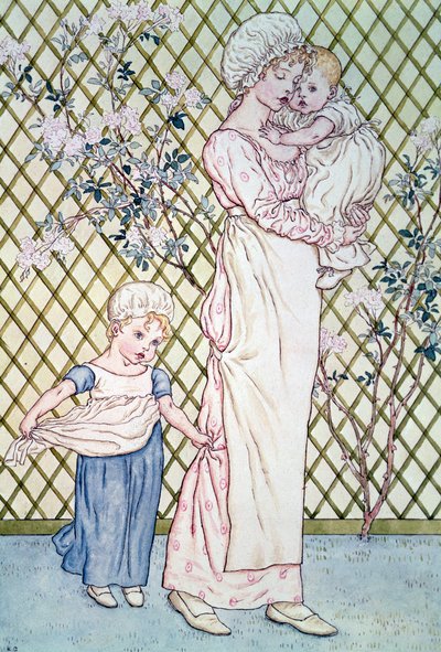 Mère et enfant - Kate Greenaway